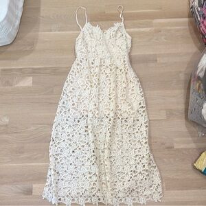 Yellow Lace Dress
